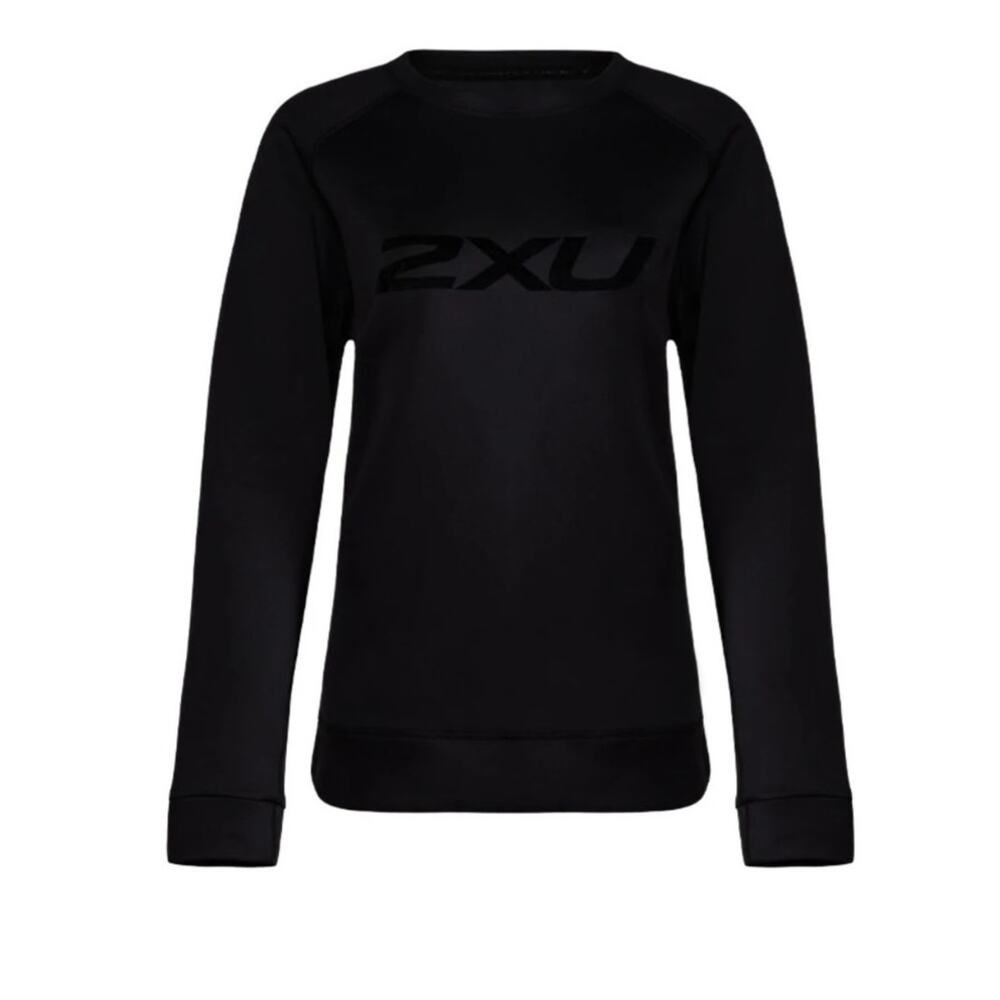 2XU Urban Ambition Crew Top L/S Black Size XS